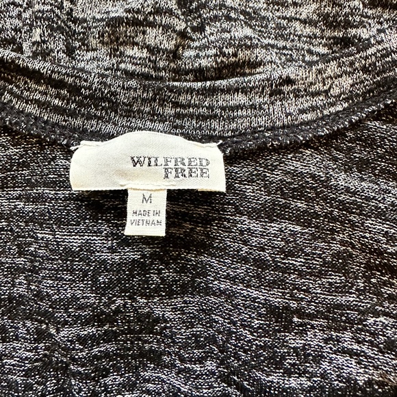 Aritzia Wilfred Free Heathered Gray Soft & Stretchy Isabel Romper - Picture 6 of 9